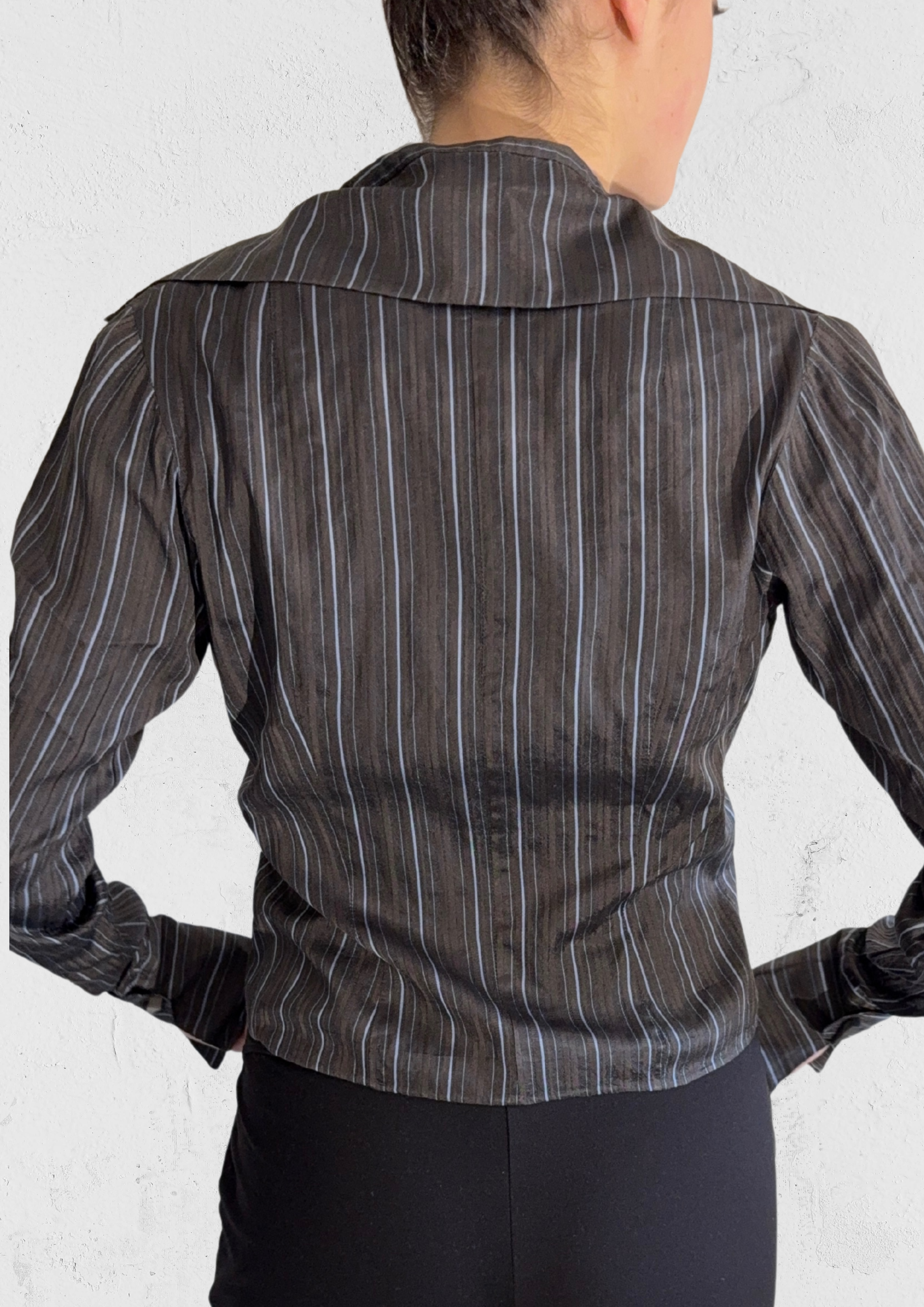 Stripete skjorte - størrelse S/M