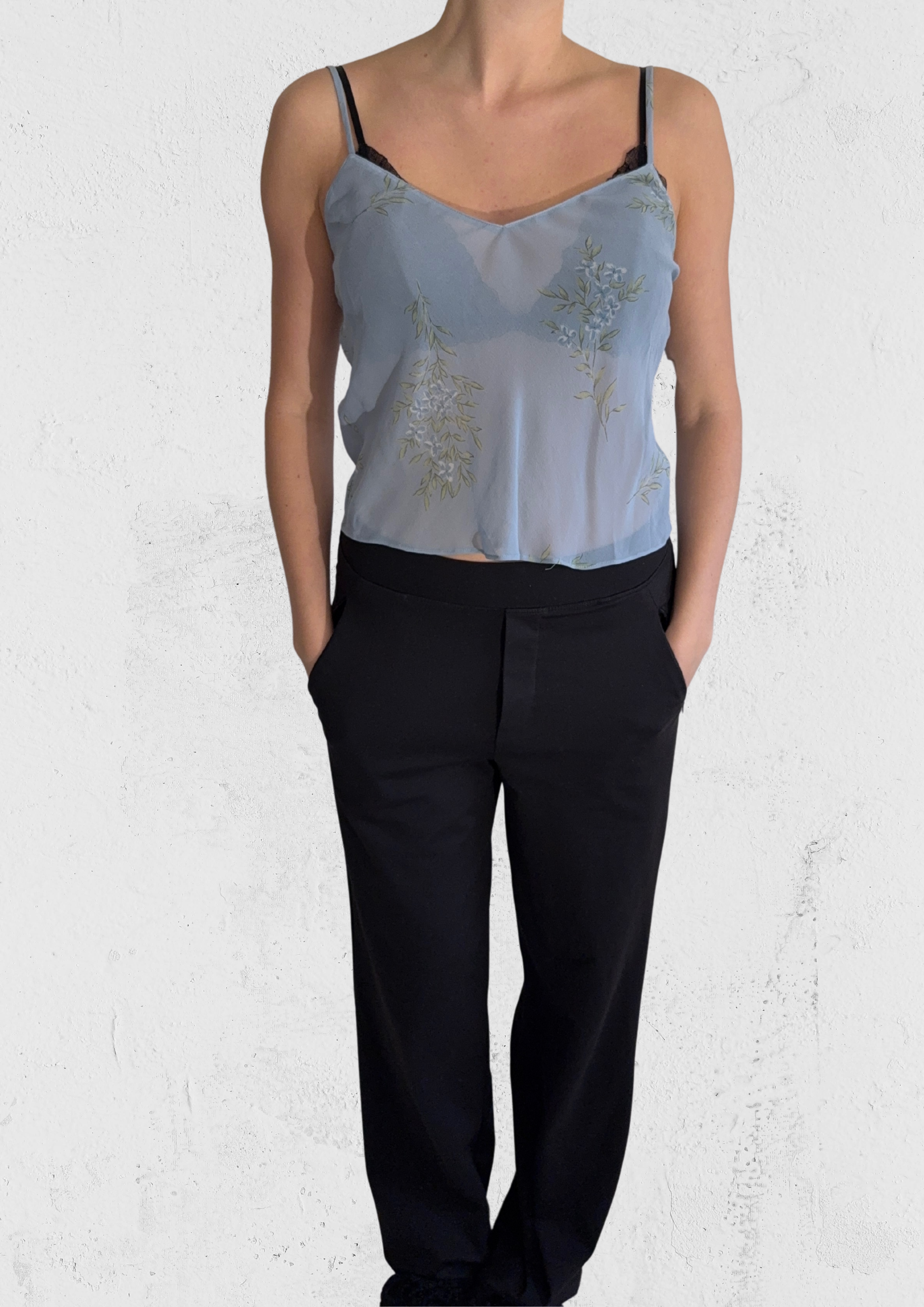 Silke topp - størrelse S/M