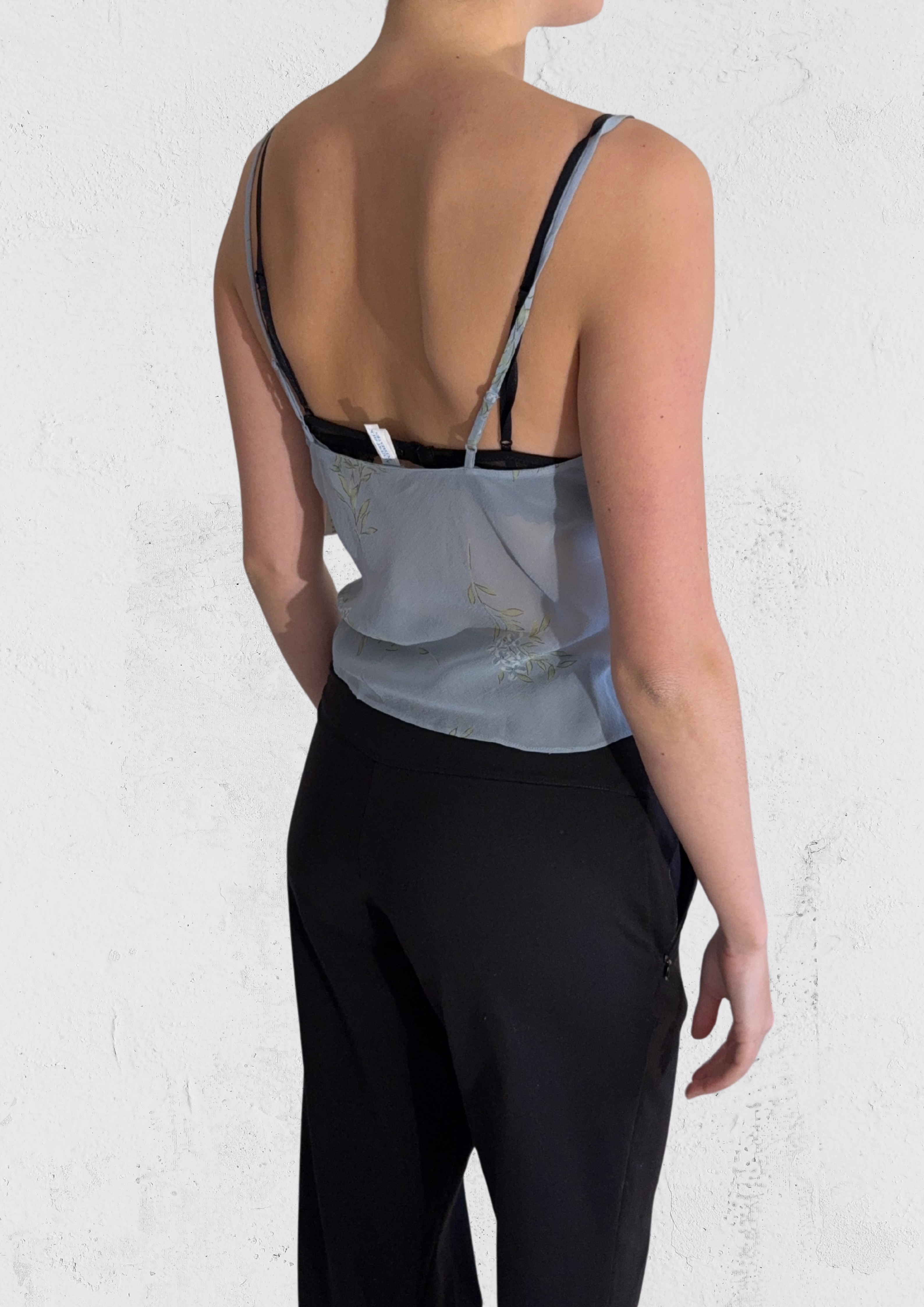 Silke topp - størrelse S/M