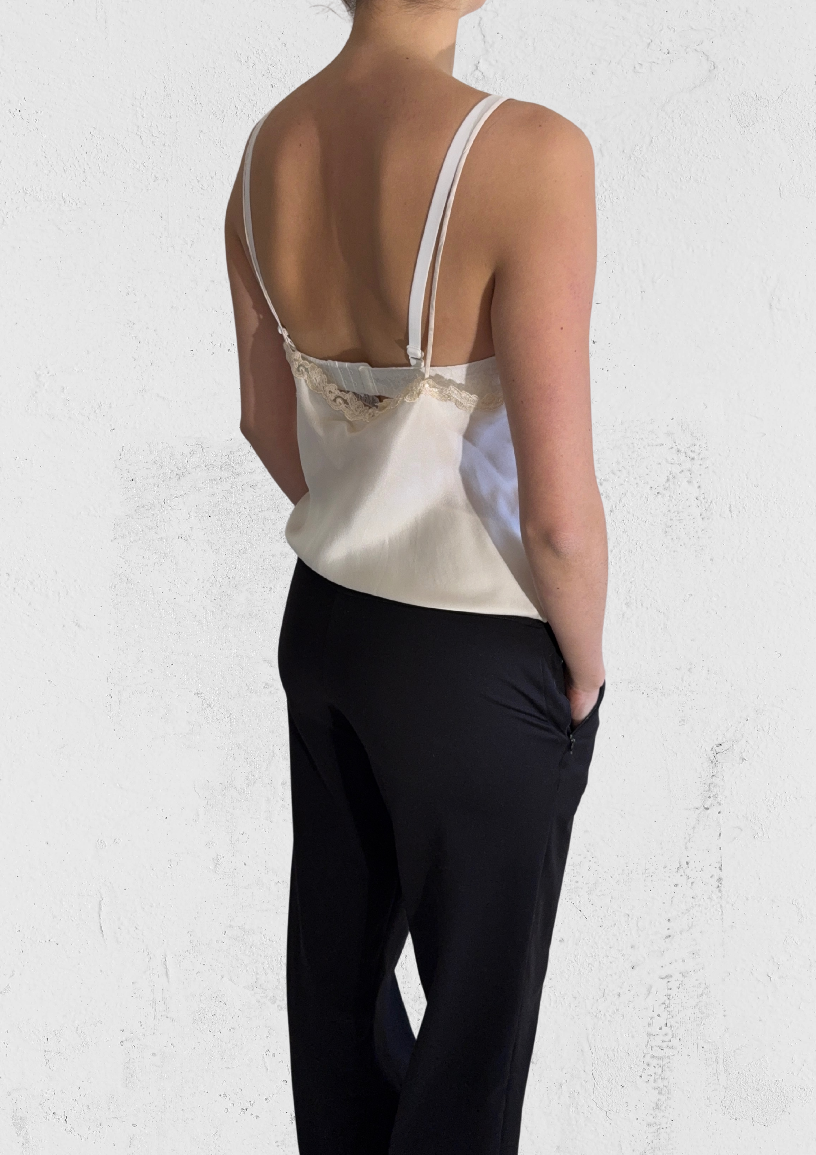 Silke topp - størrelse M/L